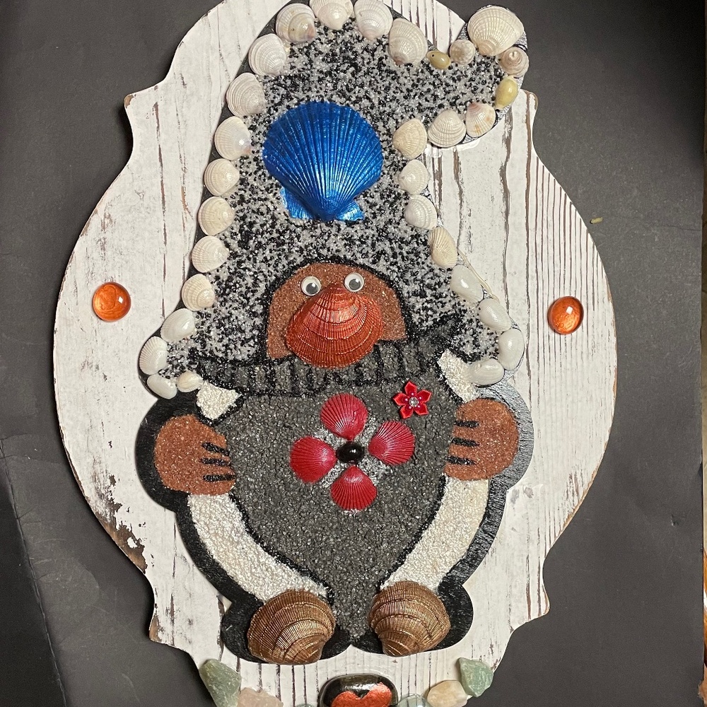 Handmade Seashell Wall Decor